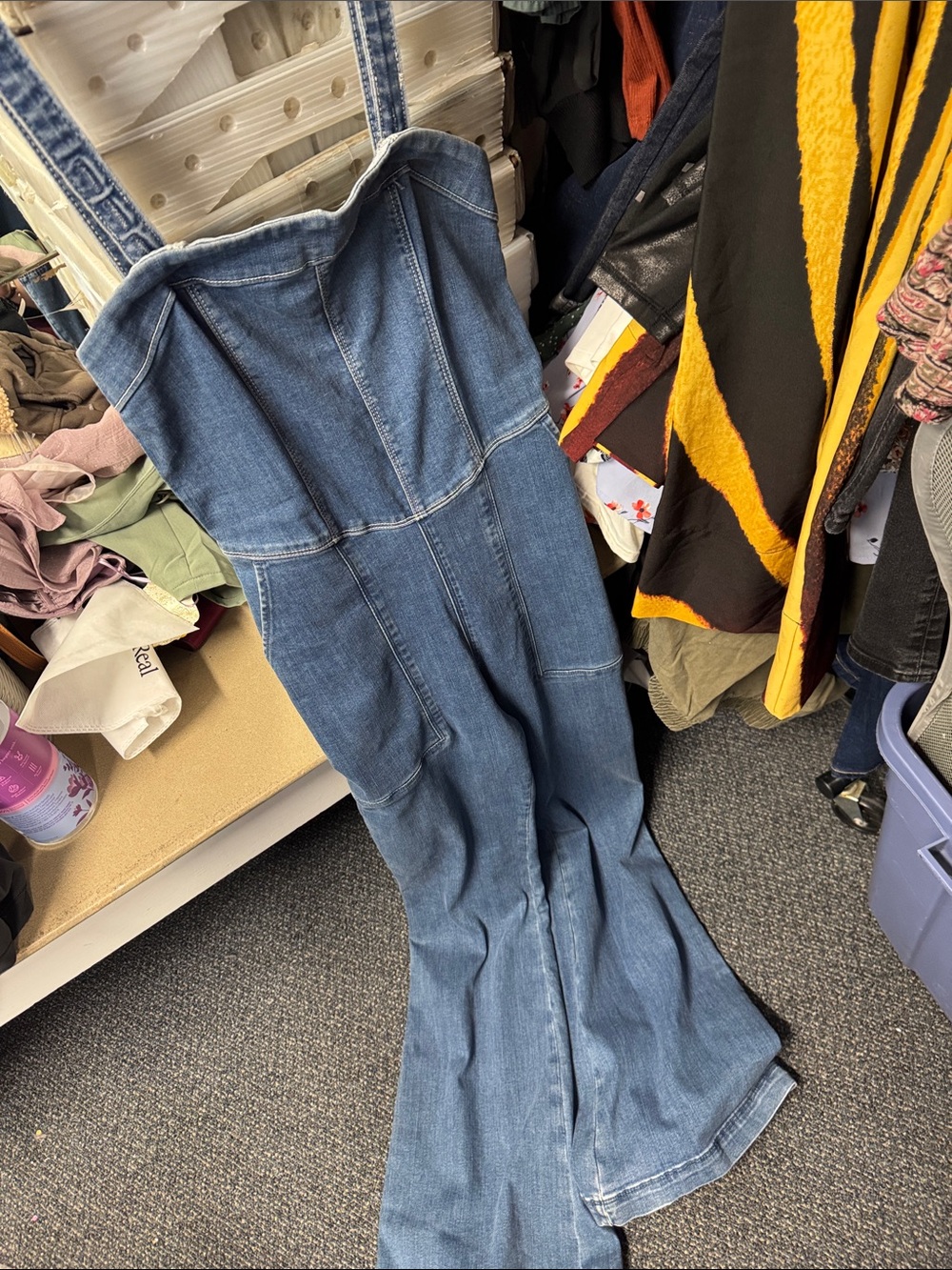 Hollister denim jumpsuit S // 100344